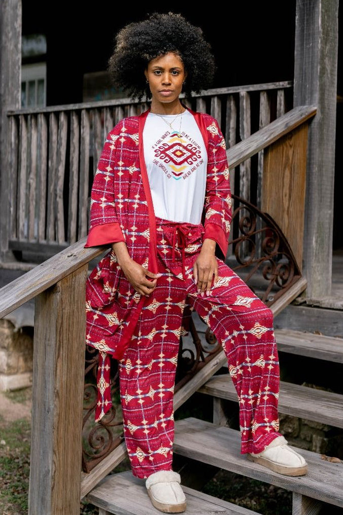 Junk Gypsy Aztec Legend Pajama Set