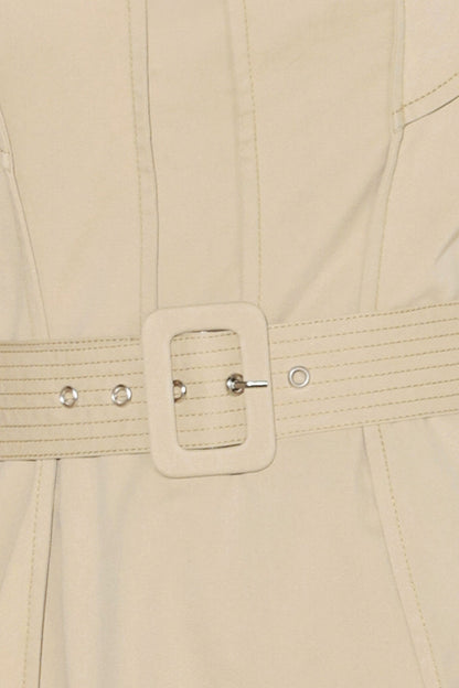 UNDERSTATED ICON WOVEN MIDI DRESS