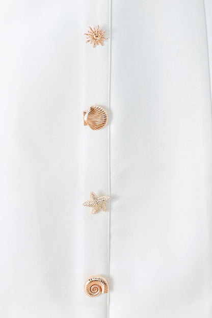 PURE GLAM WOVEN MINI DRESS