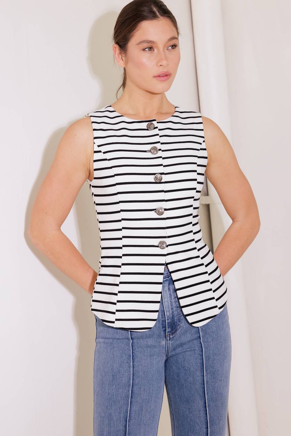 WILDFLOWER WANDER WOVEN VEST