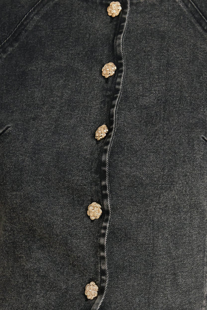 ELEGANT EVERYDAY LOOK DENIM JACKET