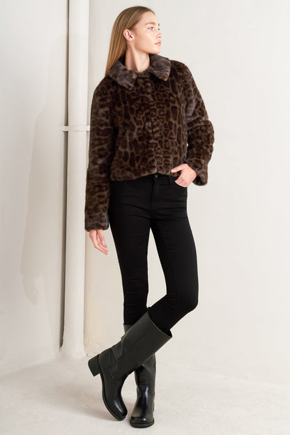 WILD FAME FAUX LEATHER JACKET
