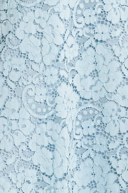 PURELY ROMANTIC WOVEN LACE MIDI SKIRT