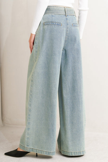 THINK OF ME DENIM PANTS