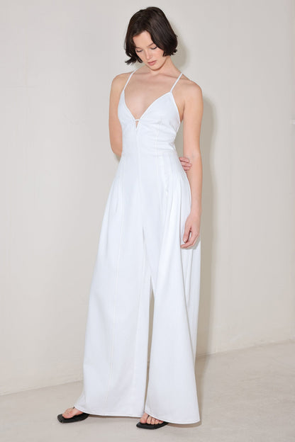 SERENE SEDUCTION WOVEN JUMPSUIT