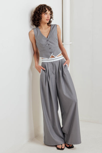 POWER LINES WOVEN PANTS