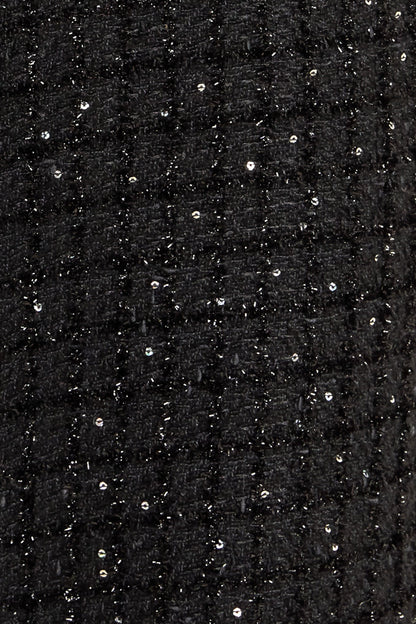 SPARK NOIR TWEED JUMPSUIT
