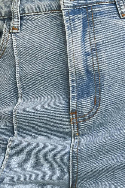 MODERN NEUTRAL DENIM PANTS