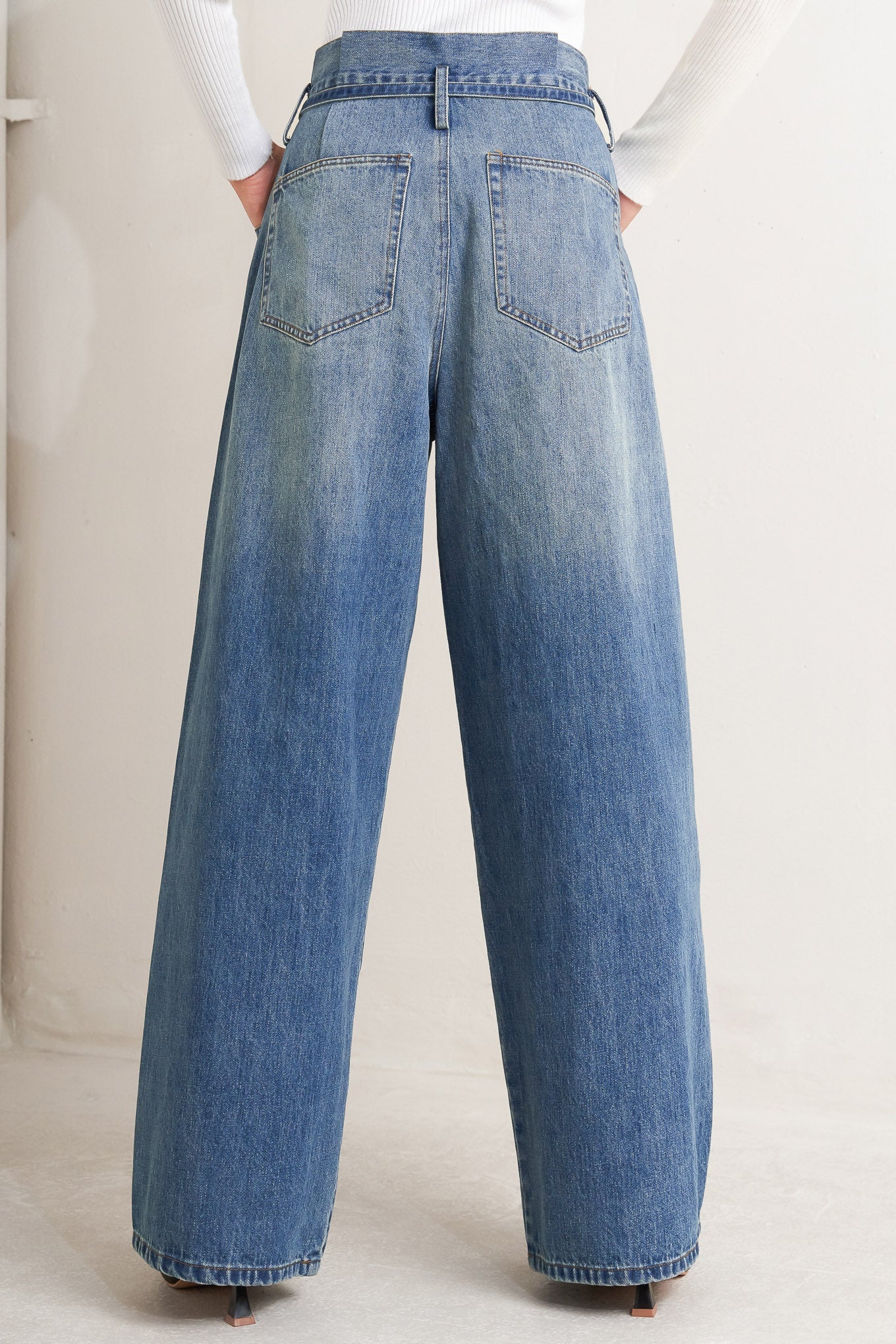 EVERYDAY CINCH DENIM PANTS