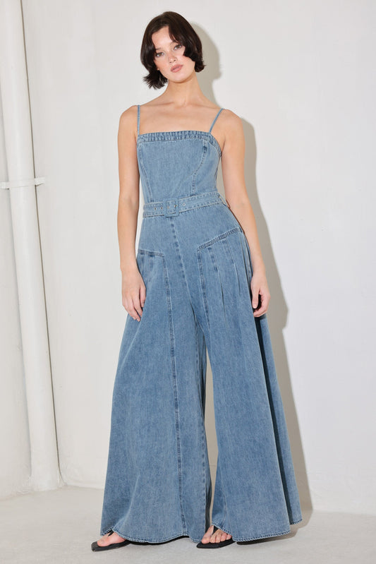 [PREORDER] COASTAL CONFIDENCE DENIM JUMPSUIT
