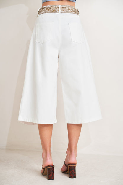 [PREORDER] MARBELLA MOMENT WOVEN CULOTTE PANTS