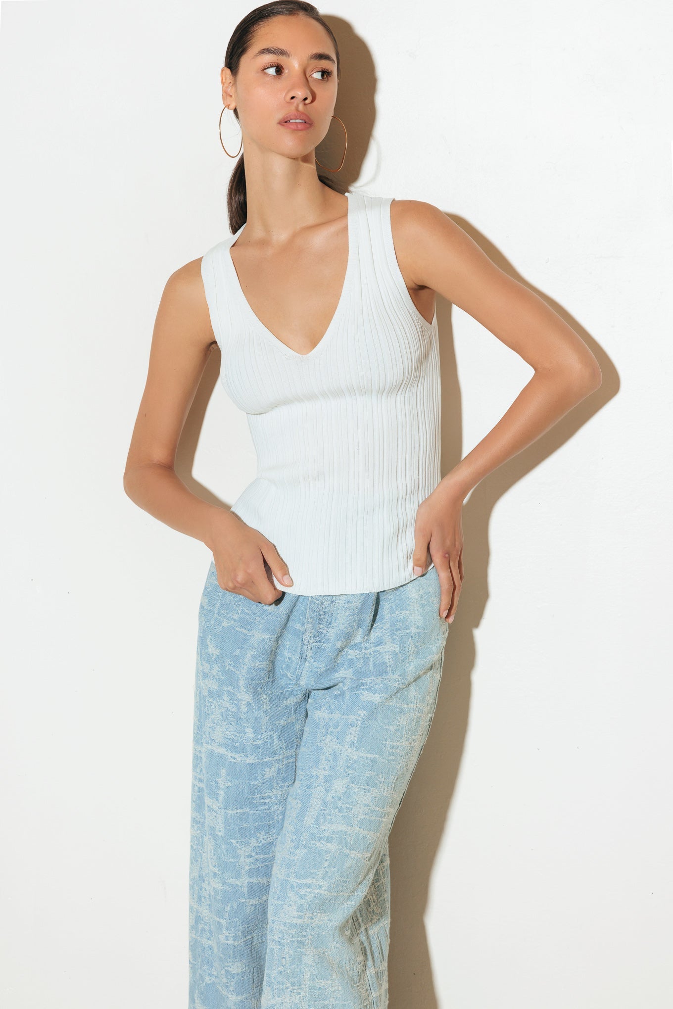 WALK ON THE BRIGHT SIDE TANK TOP