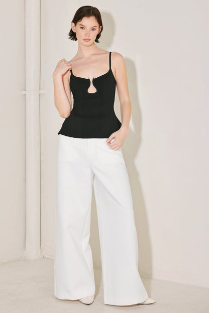 AFTER HOURS ICON SWEATER KNIT CAMI TOP