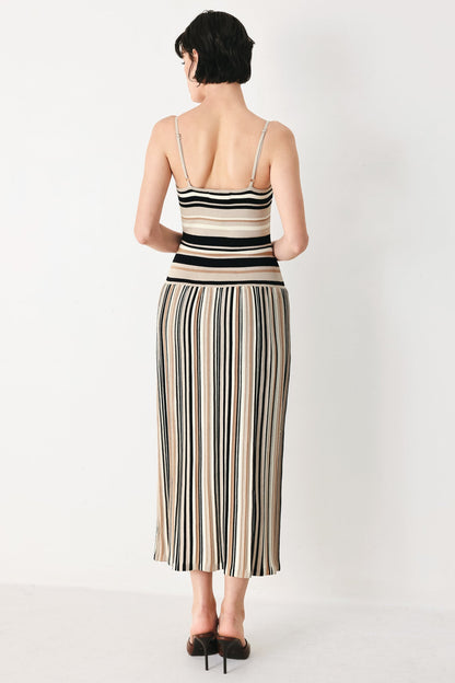 FESTIVAL FREQUENCY SWEATER KNIT MIDI DRESS