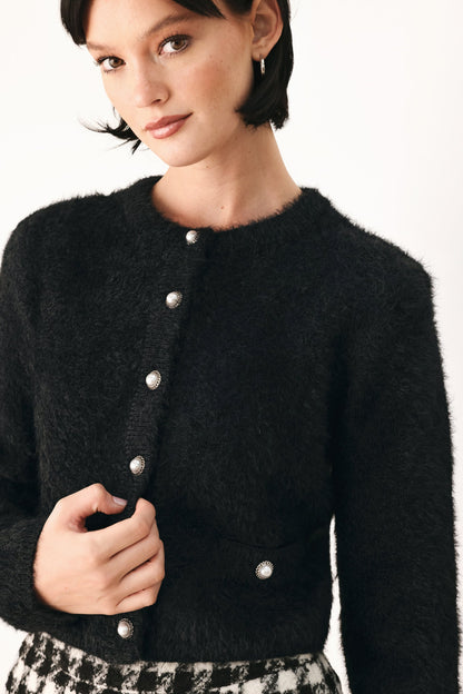 POLISHED MOMENTS CROPPED CARDIGAN