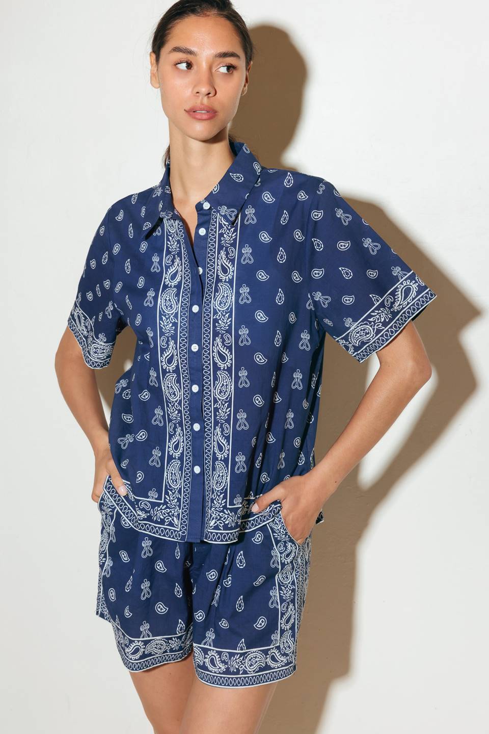SUNKISSED MEADOW WOVEN SHIRT