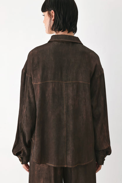 SABLE LOUNGE WOVEN TOP