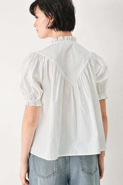 SWEET NOTE MOMENT WOVEN TOP