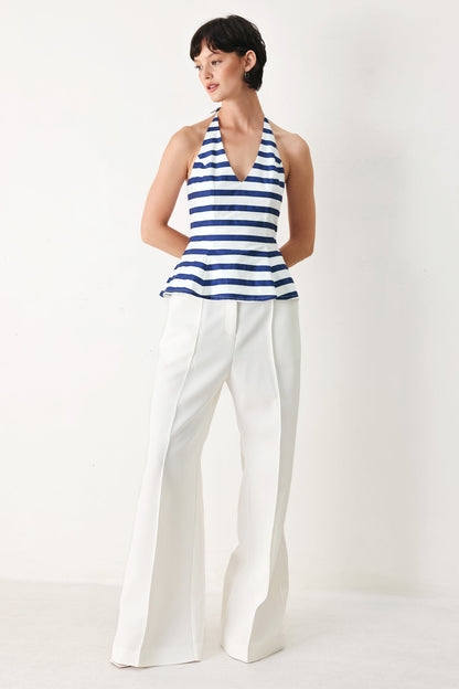 NAUTICAL NIGHTS WOVEN TOP