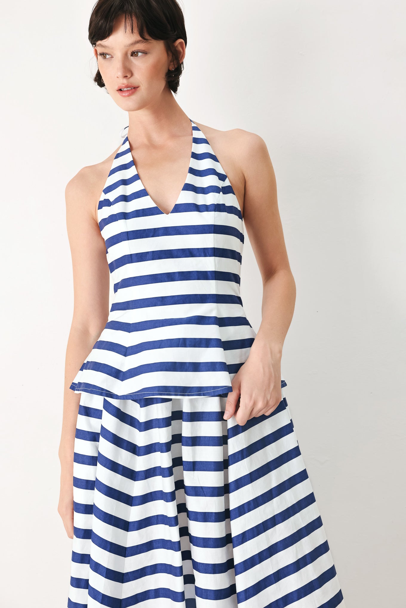 NAUTICAL NIGHTS WOVEN TOP