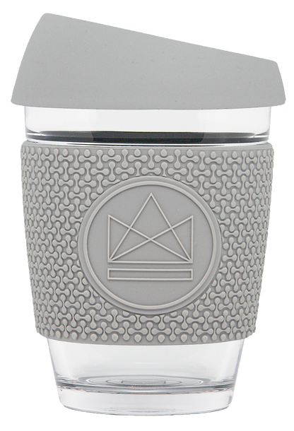 Reusable Glass Coffee Cup-12oz