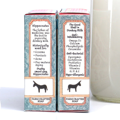 Donkey Milk Facial Soap, Frankincense & Manuka Honey 4.5 oz