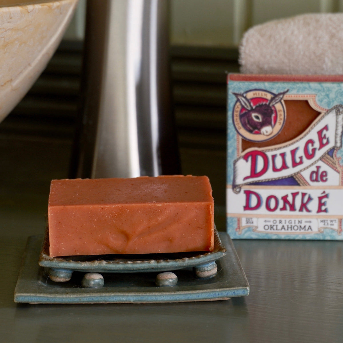 Donkey Milk Facial Soap, Frankincense & Manuka Honey 4.5 oz