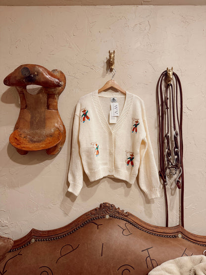 The Roping Cowboy Cardigan