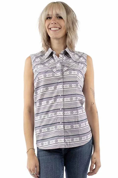 Honey Creek Sleeveless Southwest - Women's Western Blouse