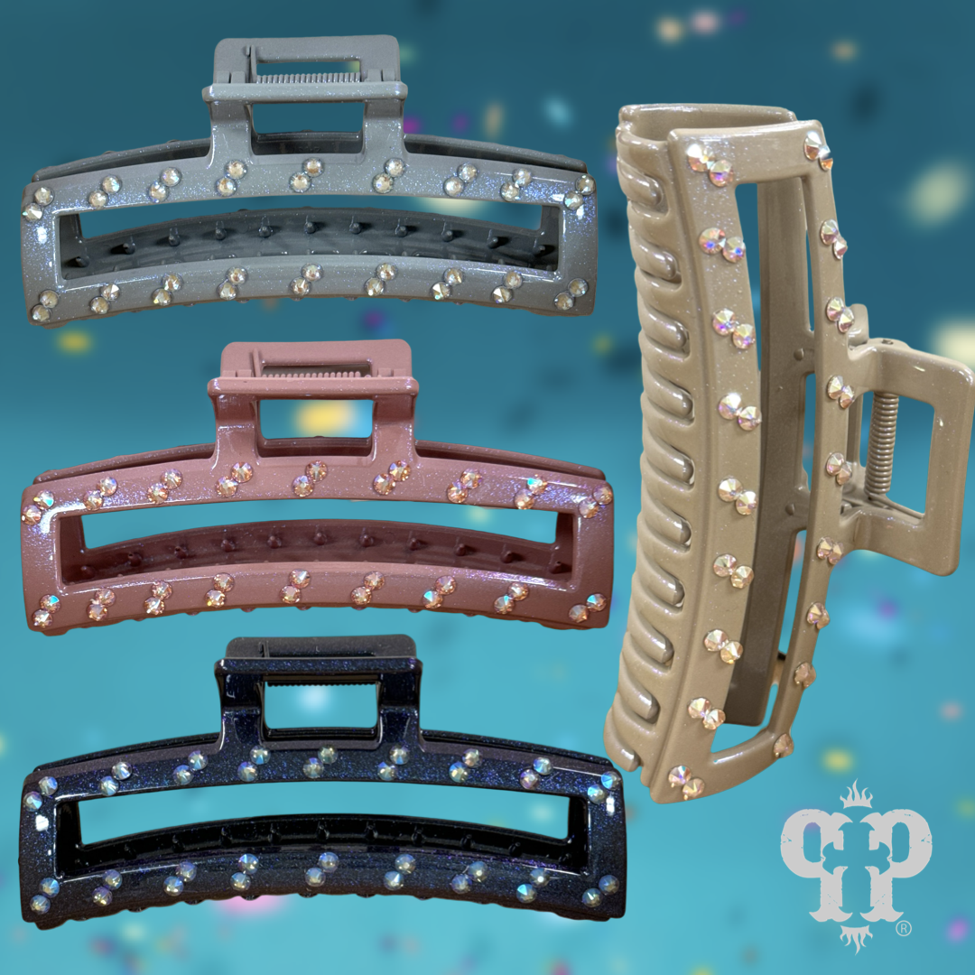 Rhinestone hair claw