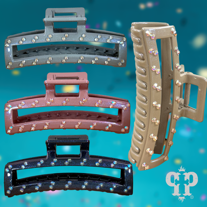 Rhinestone hair claw