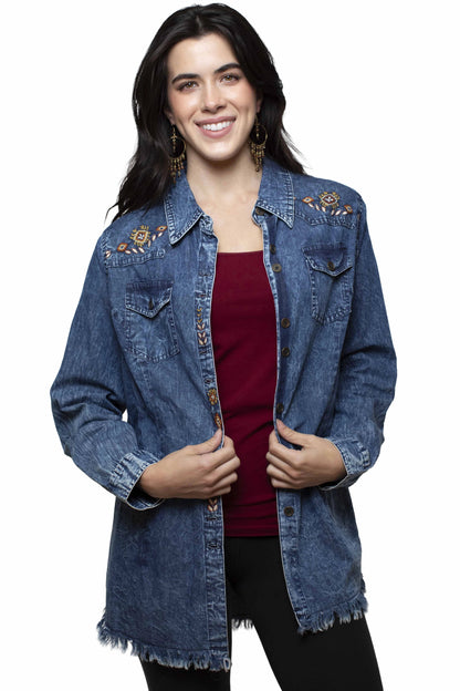 Honey Creek Princess Seam - Women's Denim Shirt