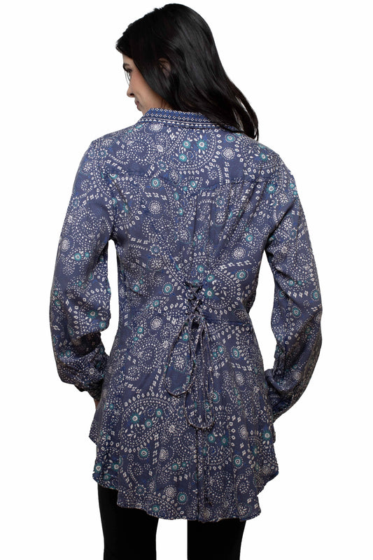 Honey Creek Printed Flows - Women's Western Blouse