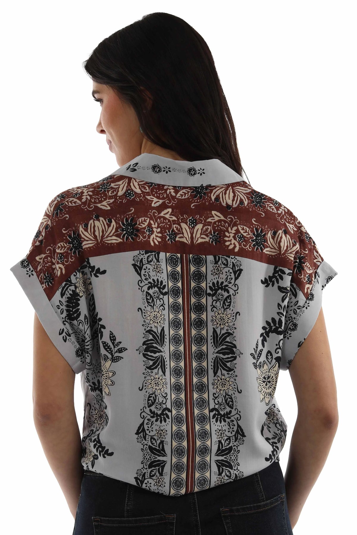 Honey Creek Tie Front - Women's Western Blouse