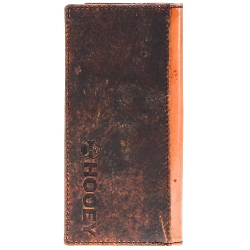 HOOey "Grayson" (Brown/Tan) - Men's Rodeo Wallet
