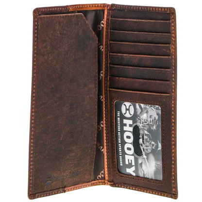 HOOey "Grayson" (Brown/Tan) - Men's Rodeo Wallet