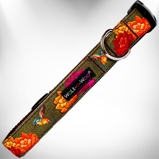 Flower Dog Collars, Leads, and Bows - 6 Styles