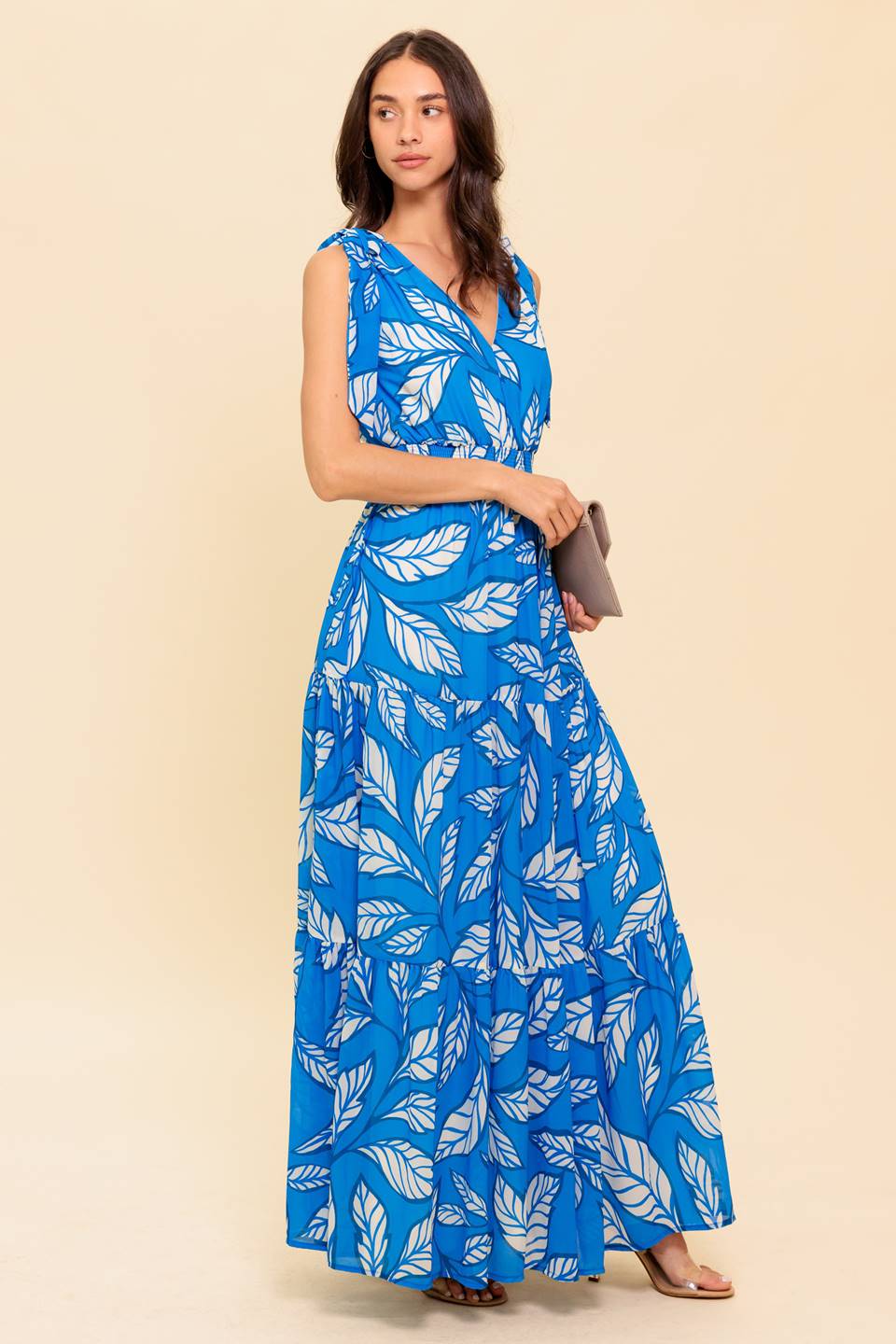 MAKING PROMISES WOVEN MAXI DRESS