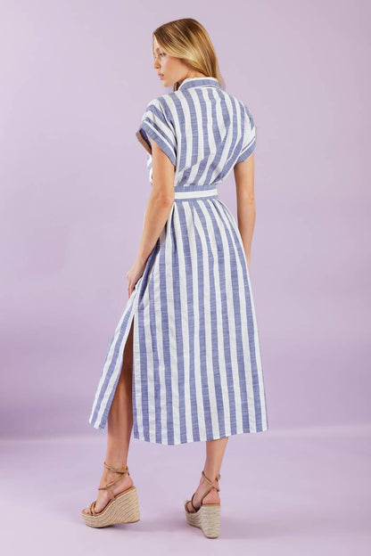 WOULD'VE BEEN THE ONE WOVEN MIDI DRESS