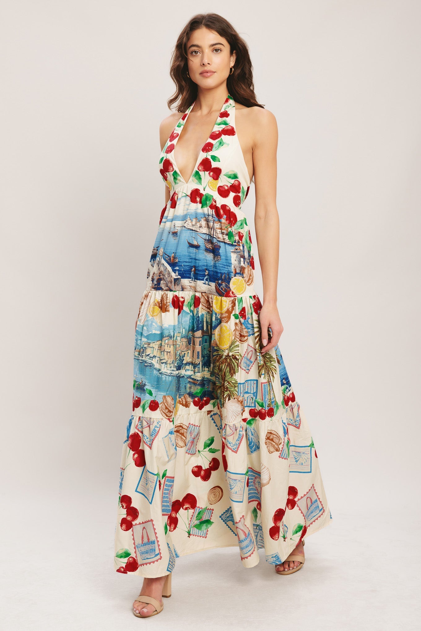 [PREORDER] ITALIAN RIVIERA DREAM WOVEN MAXI DRESS