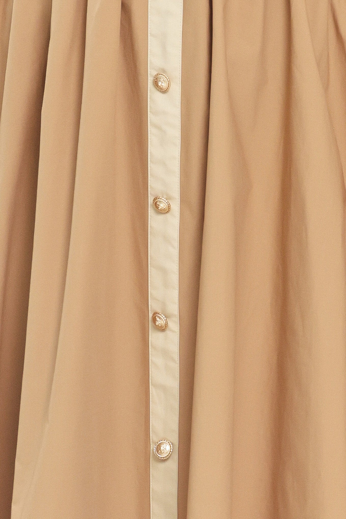 SANDSTONE SWEETHEART WOVEN MIDI DRESS