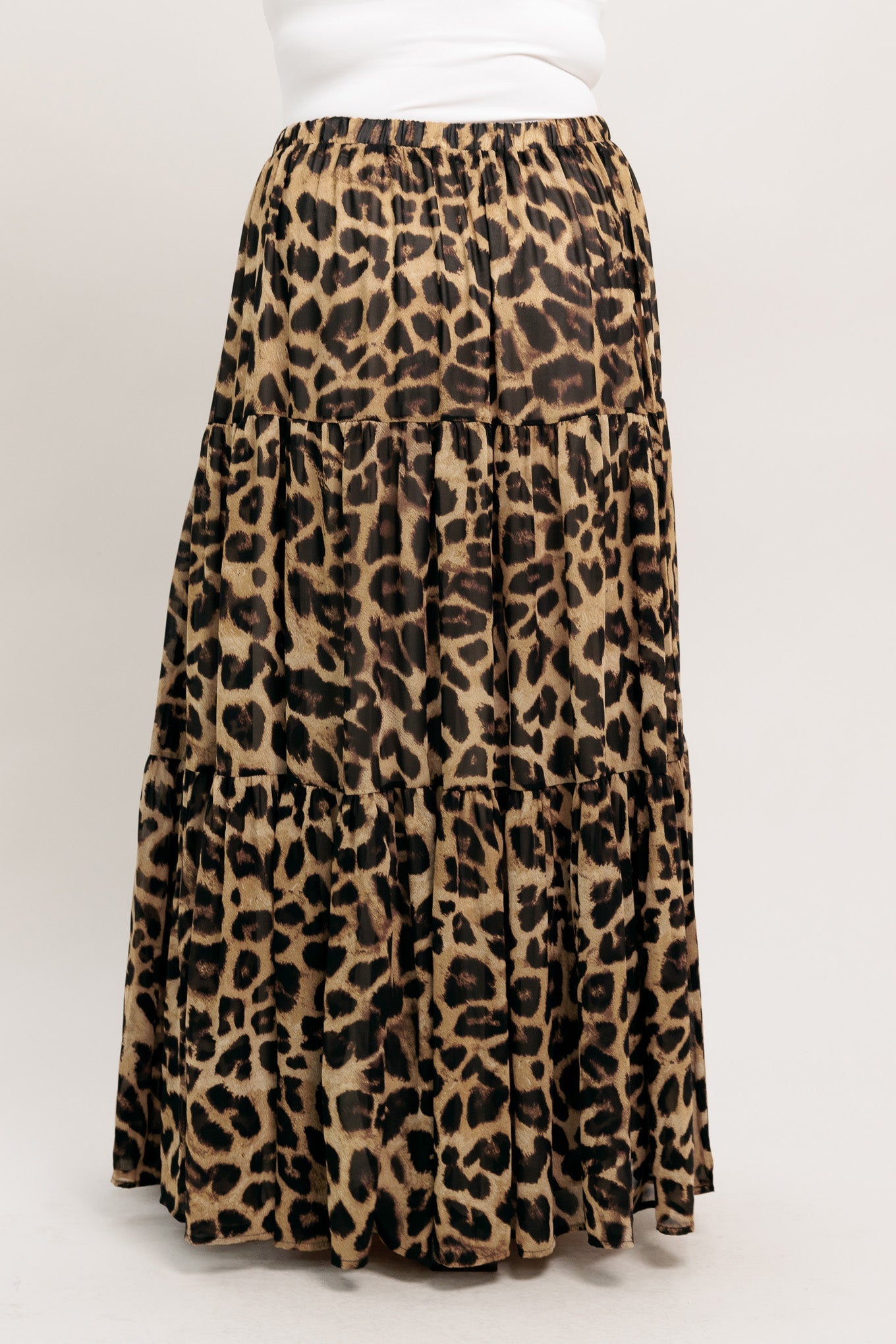SEASONLESS STYLING WOVEN MAXI SKIRT