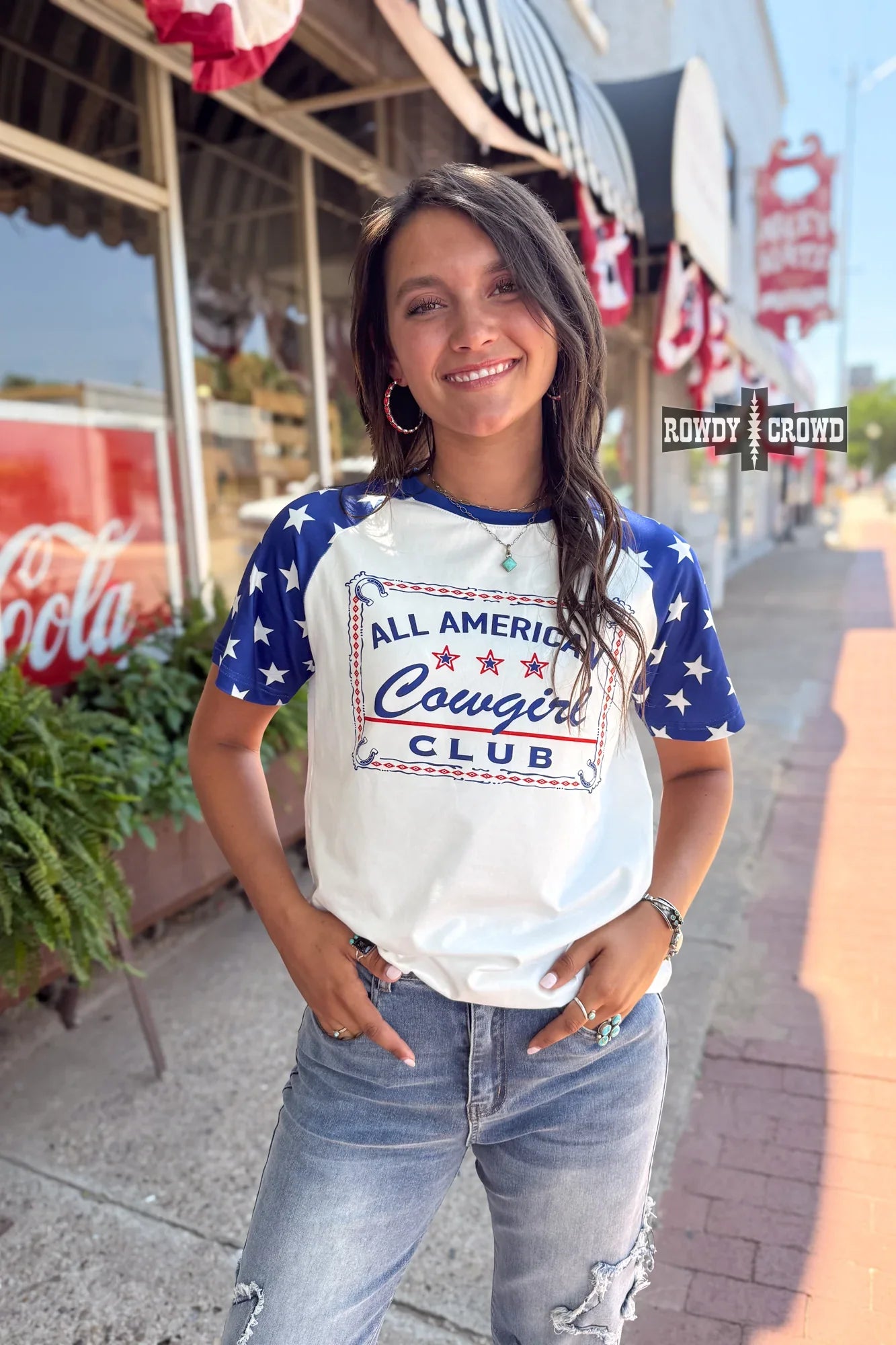 The All American Cowgirl Club Tee