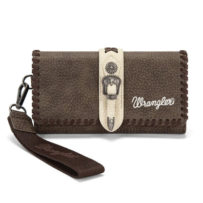 Wrangler Western Buckle RFID Wallet