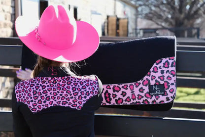 Catty Cowgirl Western Pearl Snap Rodeo Shirt