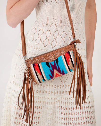 Loyal West Gloriana Mini Purse Turquoise