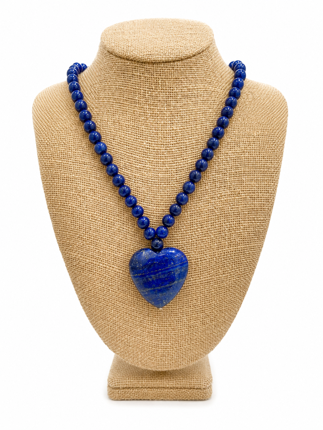 Royal Heart Lapis Necklace