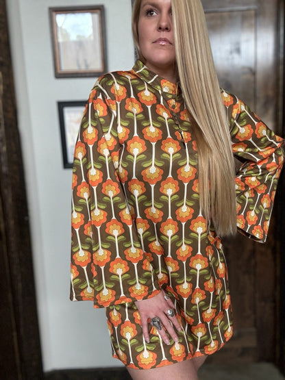 Cradle of Love Woman Retro Tulip Dress