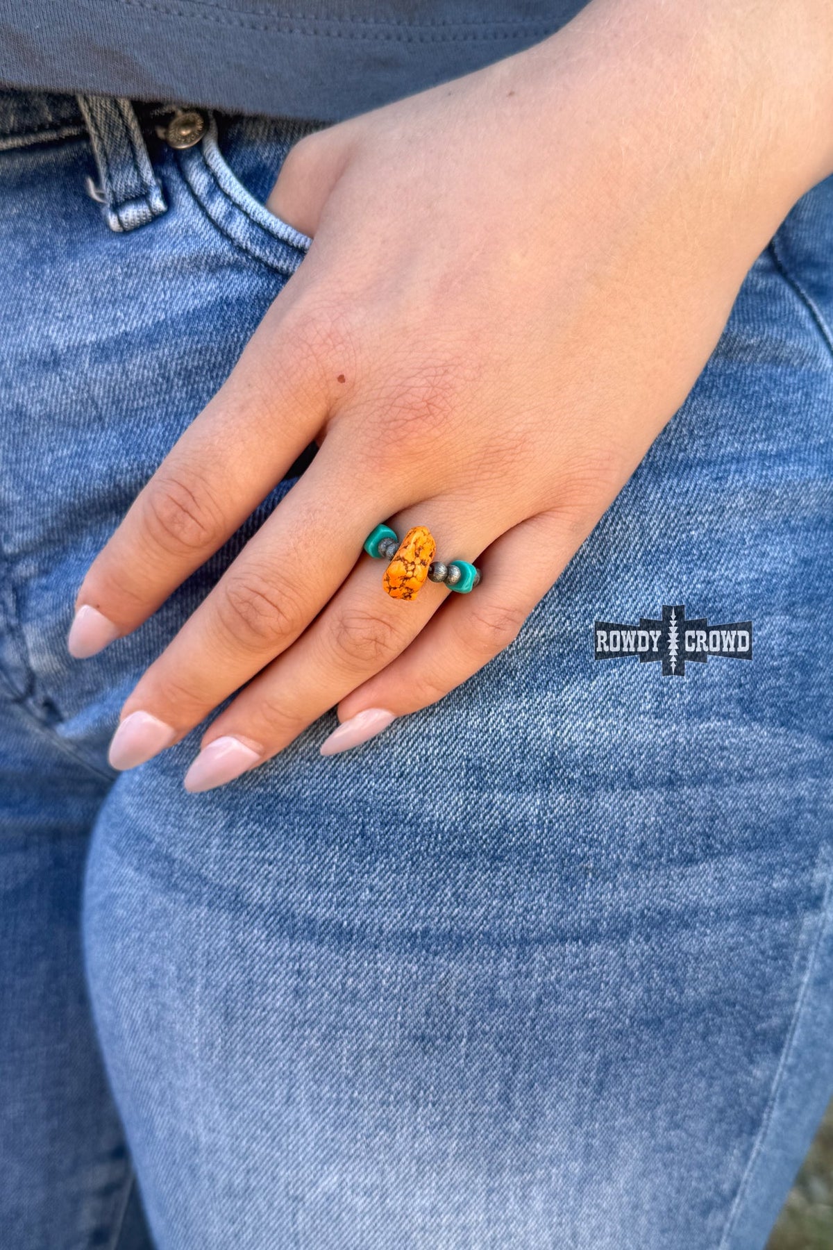 DS Texas Sun Stretchy Ring