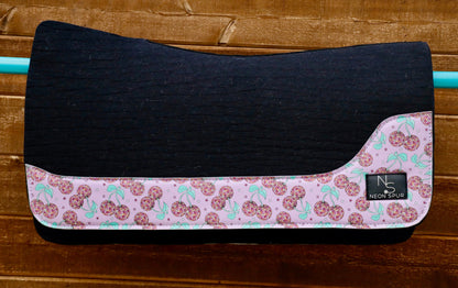 Cherry Groove Wool Saddle Pad *Sample Sale*